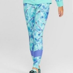 Champion Girls Leggings Teal Blue 7-8